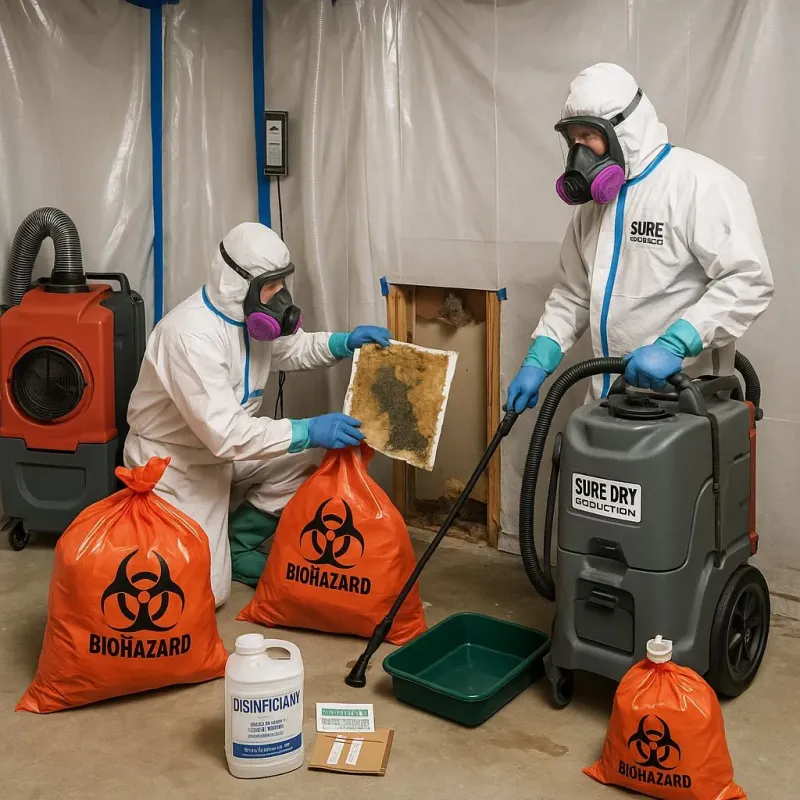 Contaminated Water Handling Protocols process in Wildwood Lake, TN