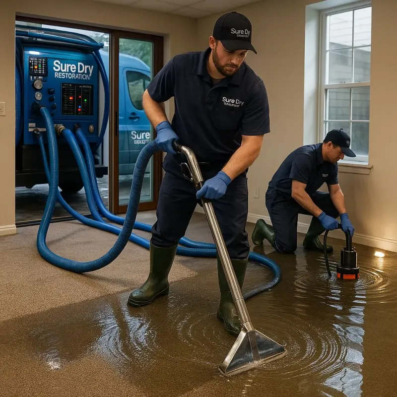Water Extraction and Removal process in Wildwood Lake, TN